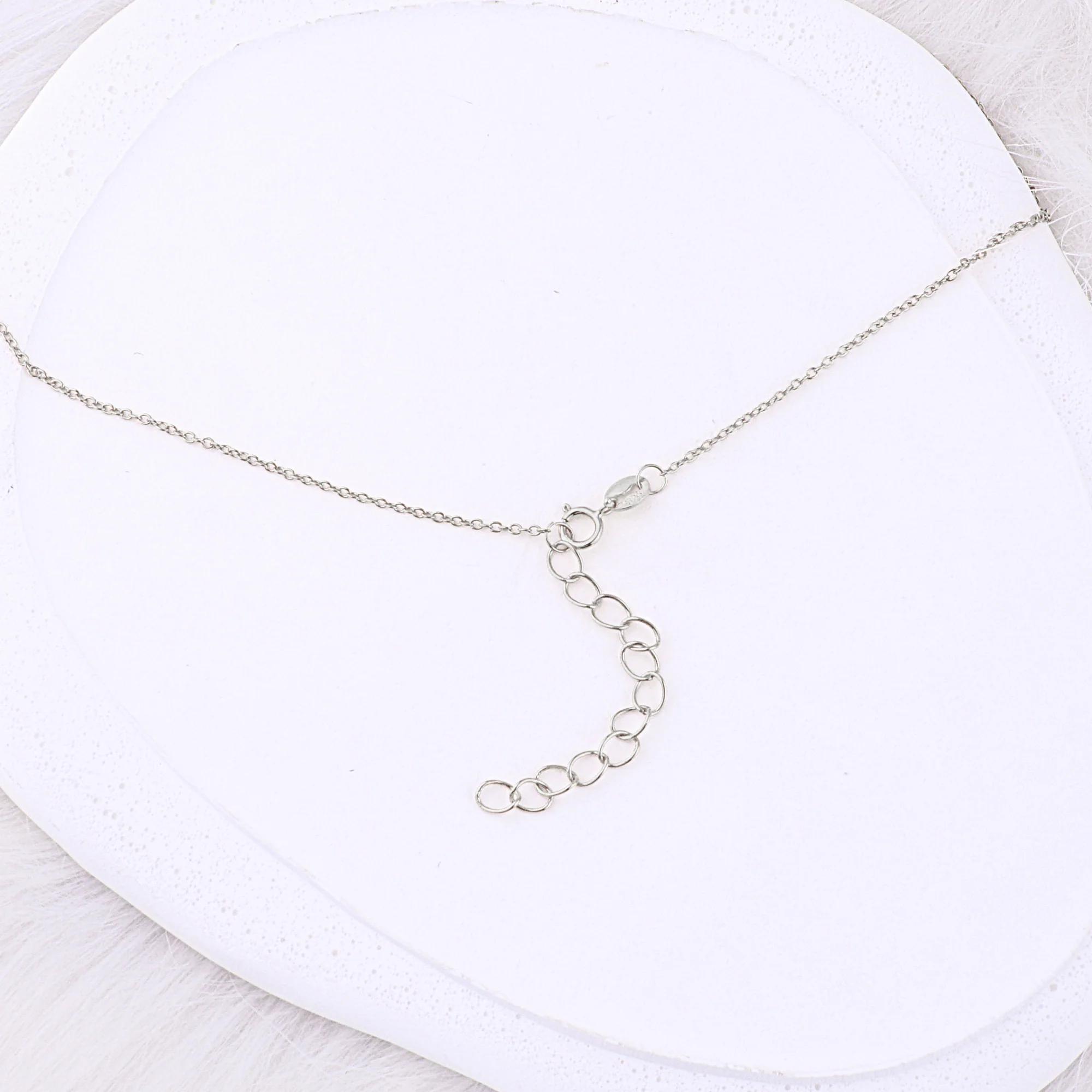 Dainty Family Birthstones Necklace - Image 14