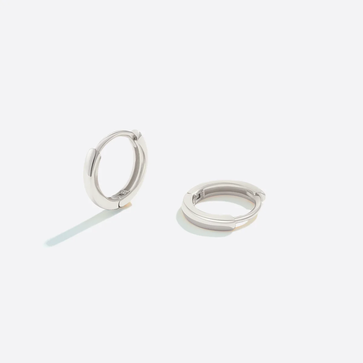 Dainty Huggie Hoop Earrings - Image 12