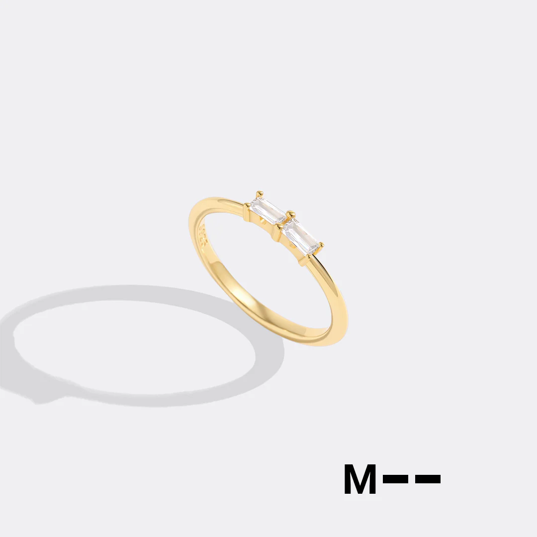 Dainty Personalized Morse Code Ring - Image 17