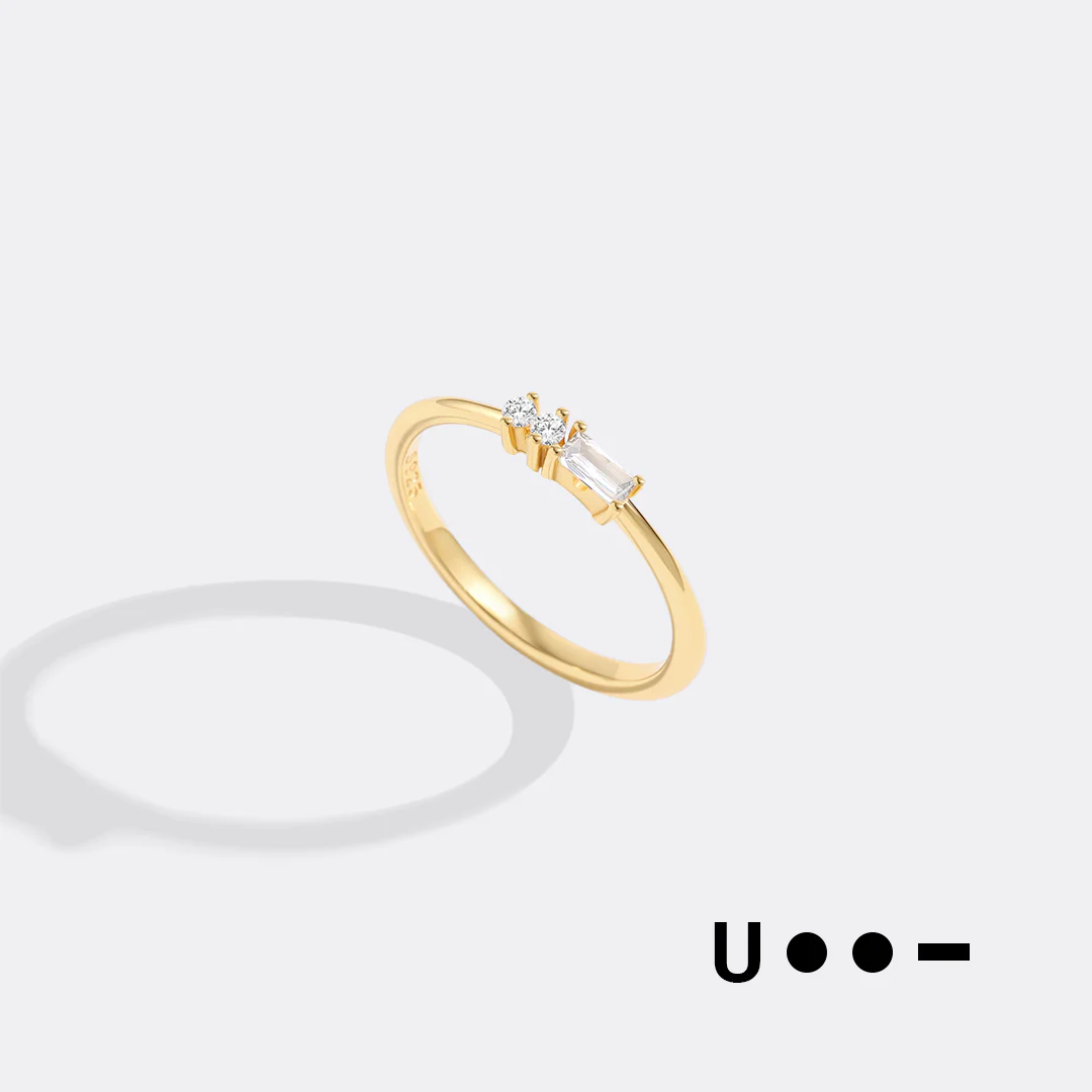 Dainty Personalized Morse Code Ring Size 12 - Image 25