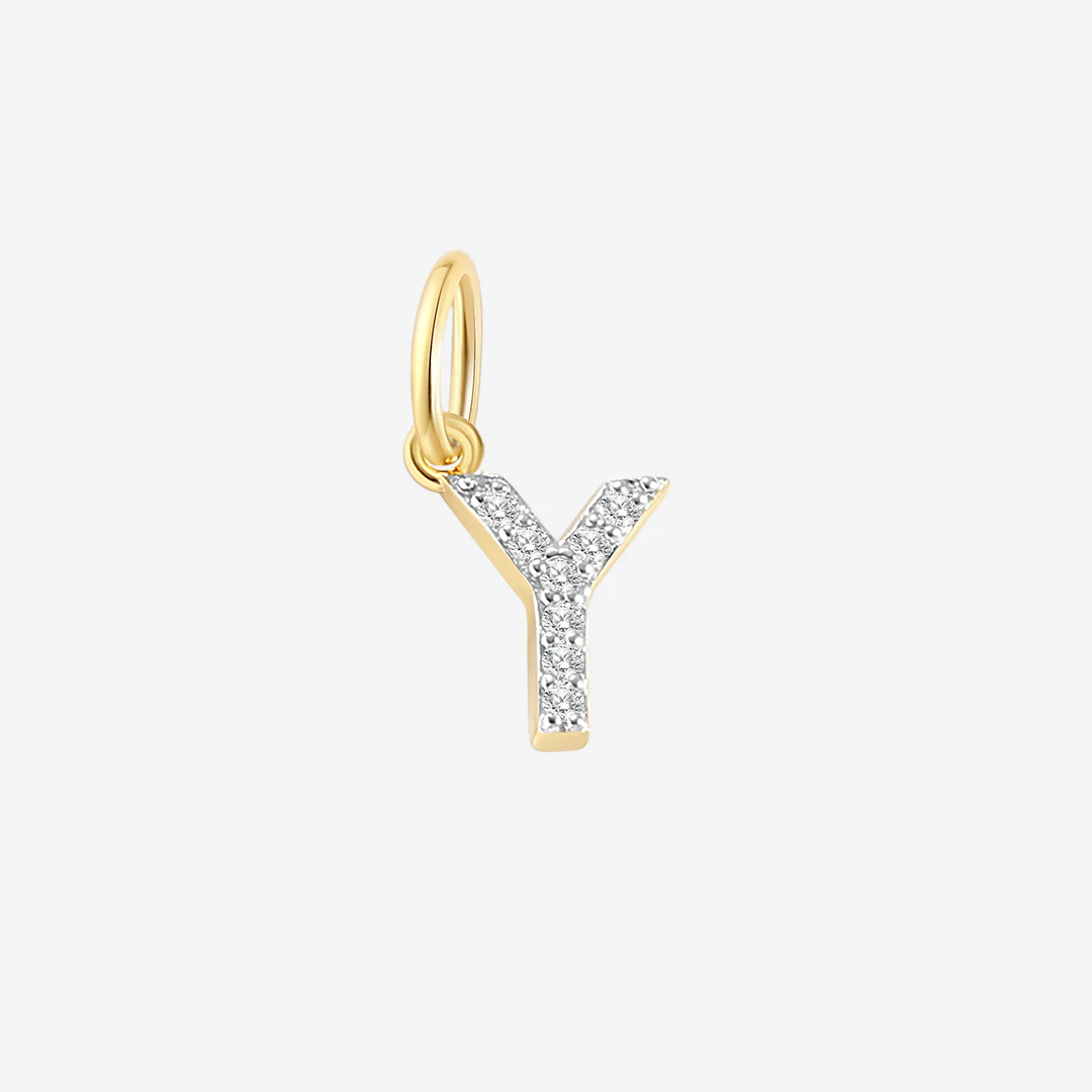 Diamond Initial Charm - Image 33