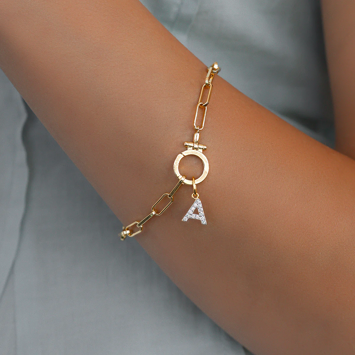 Diamond Initial Charm - Image 6