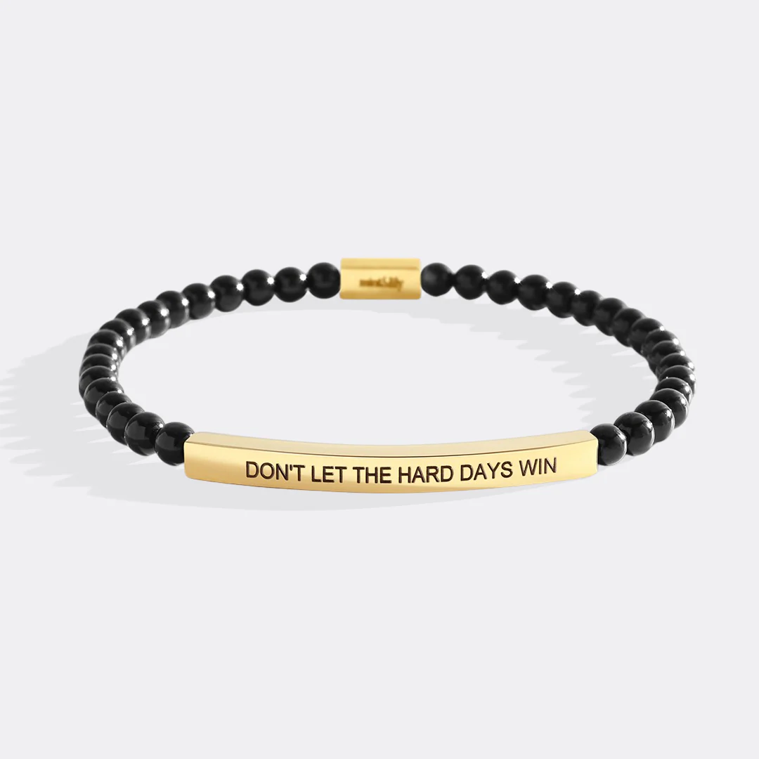 Don't Let The Hard Days Win Beaded Inspire Bracelet - Image 18