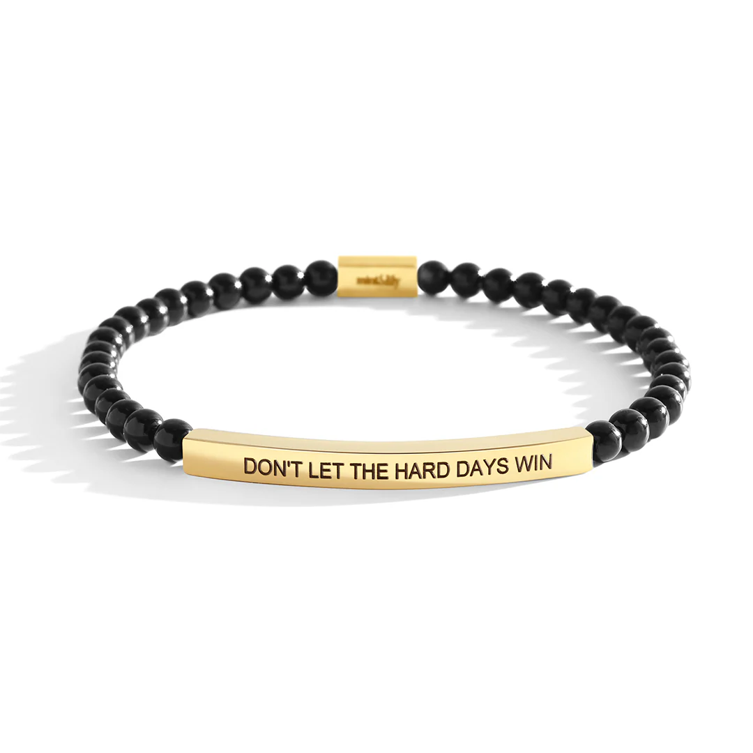 Don't Let The Hard Days Win Beaded Inspire Bracelet - Image 20
