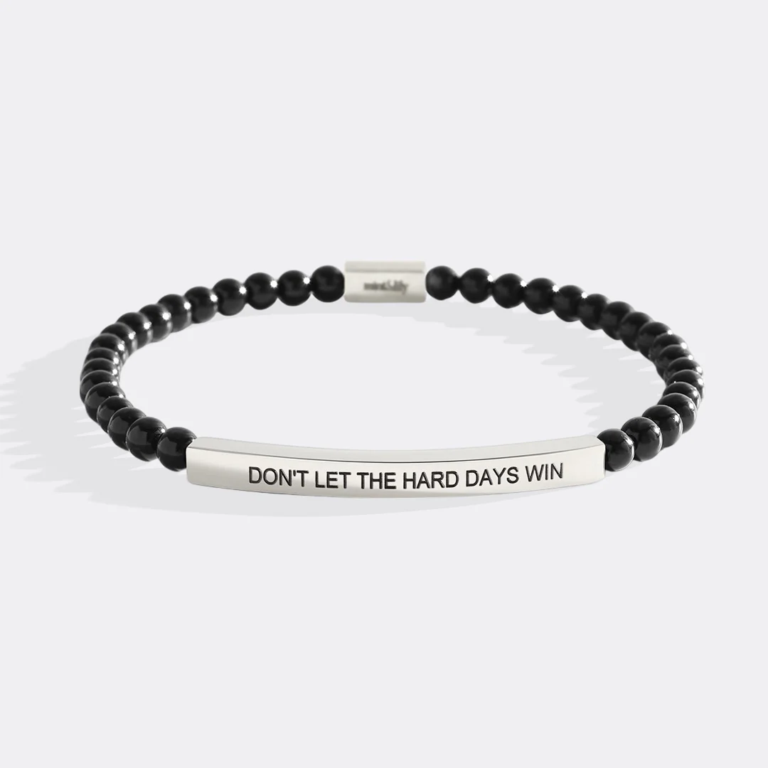 Don't Let The Hard Days Win Beaded Inspire Bracelet - Image 29