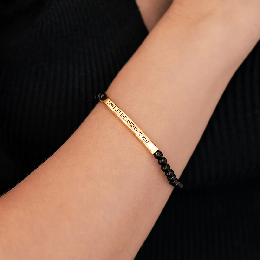 Don't Let The Hard Days Win Beaded Inspire Bracelet - Image 35