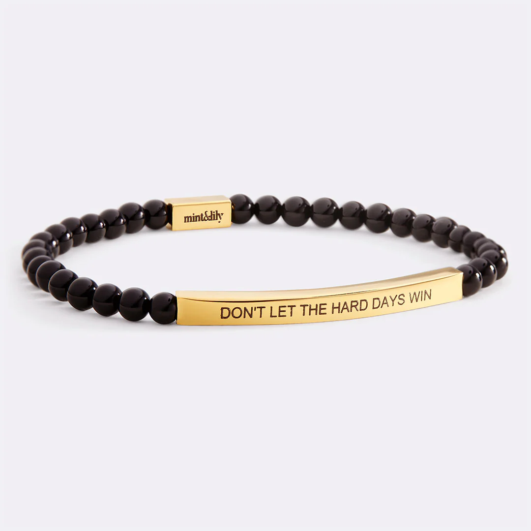 Don't Let The Hard Days Win Beaded Inspire Bracelet - Image 37