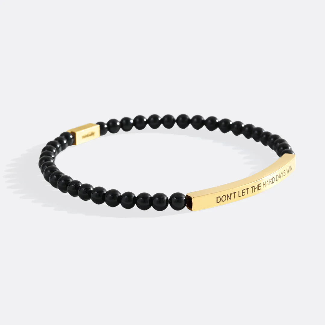 Don't Let The Hard Days Win Beaded Inspire Bracelet - Image 5
