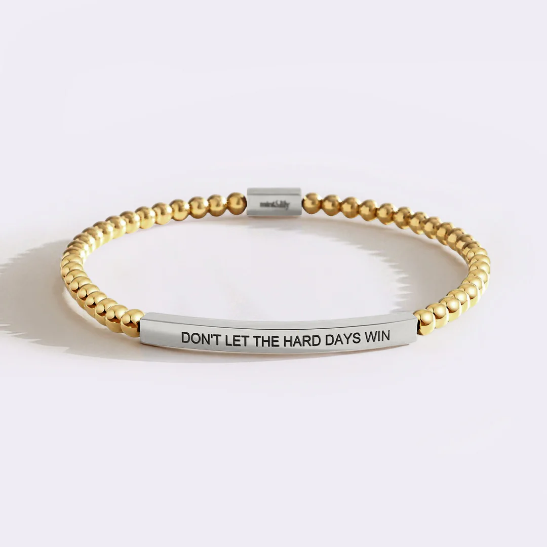 Don't Let The Hard Days Win Beaded Inspire Bracelet - Image 51