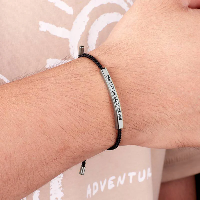 Don't Let The Hard Days Win Inspire Bracelet - Image 8