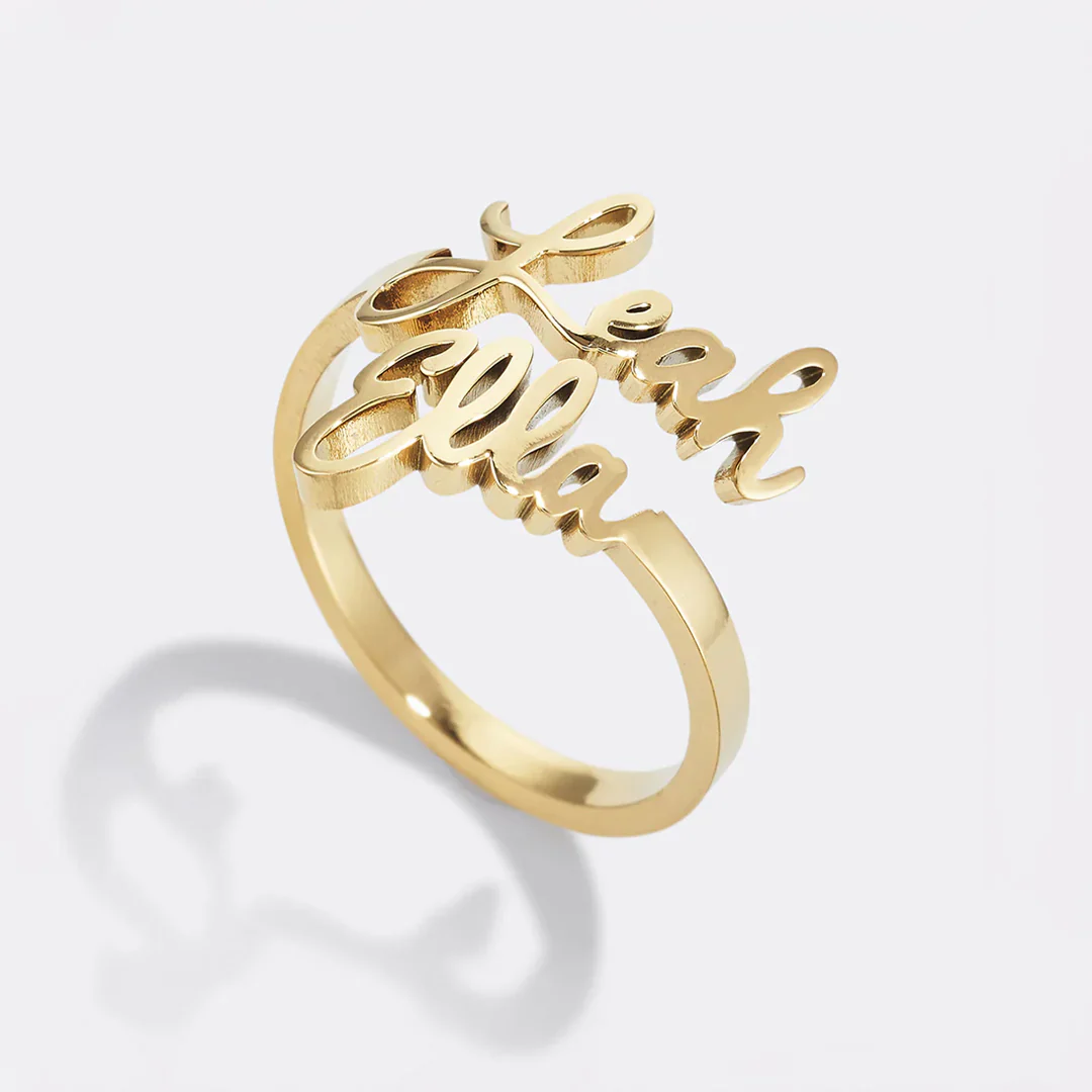 Double Name Ring - Image 32