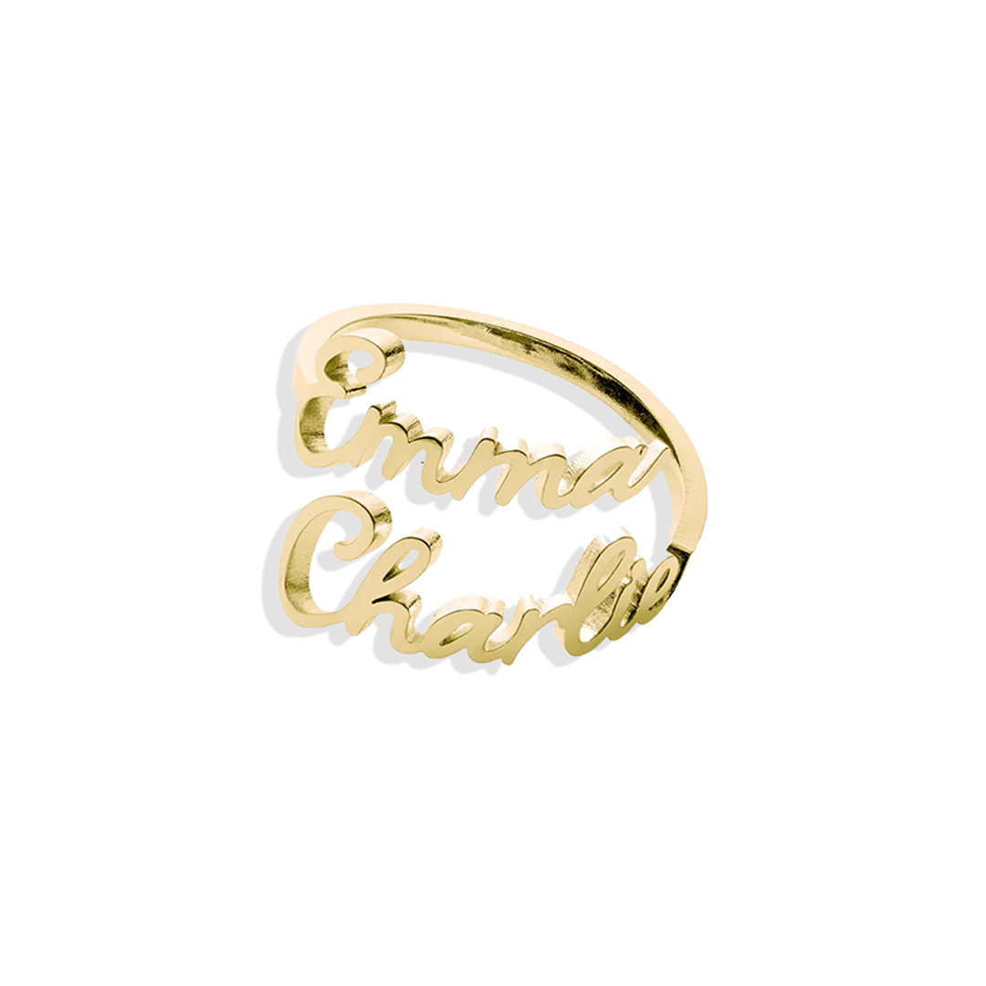 Double Name Ring - Image 4