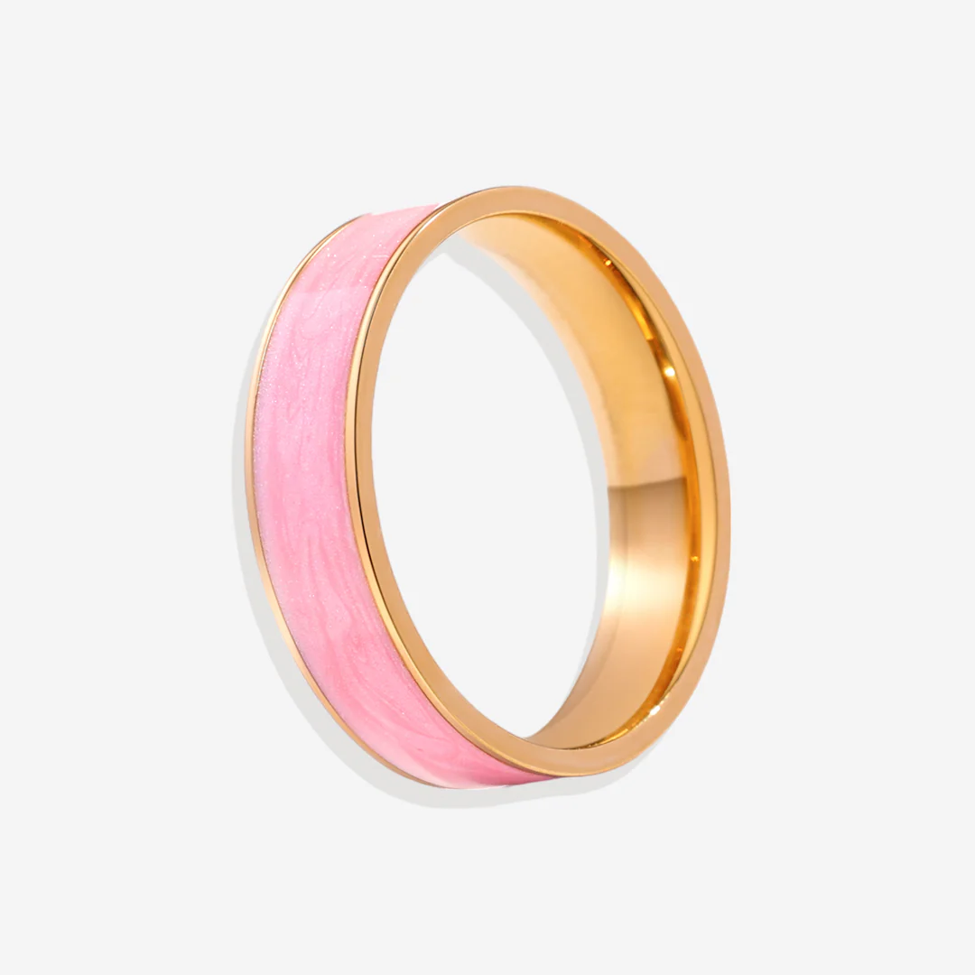 Enamel Band Ring - Image 6