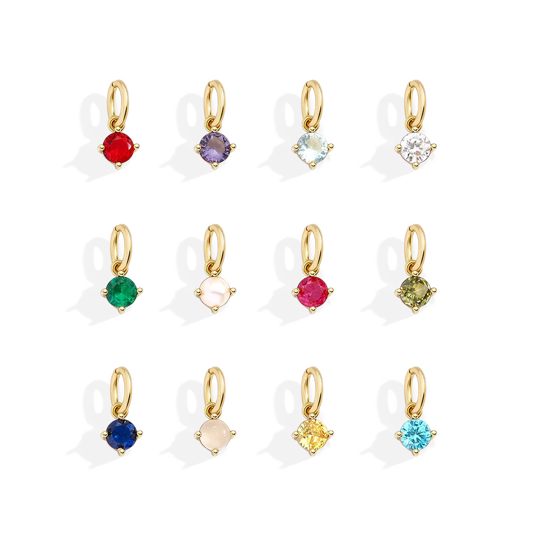 Essential 4mm Birthstone Charm - Image 6