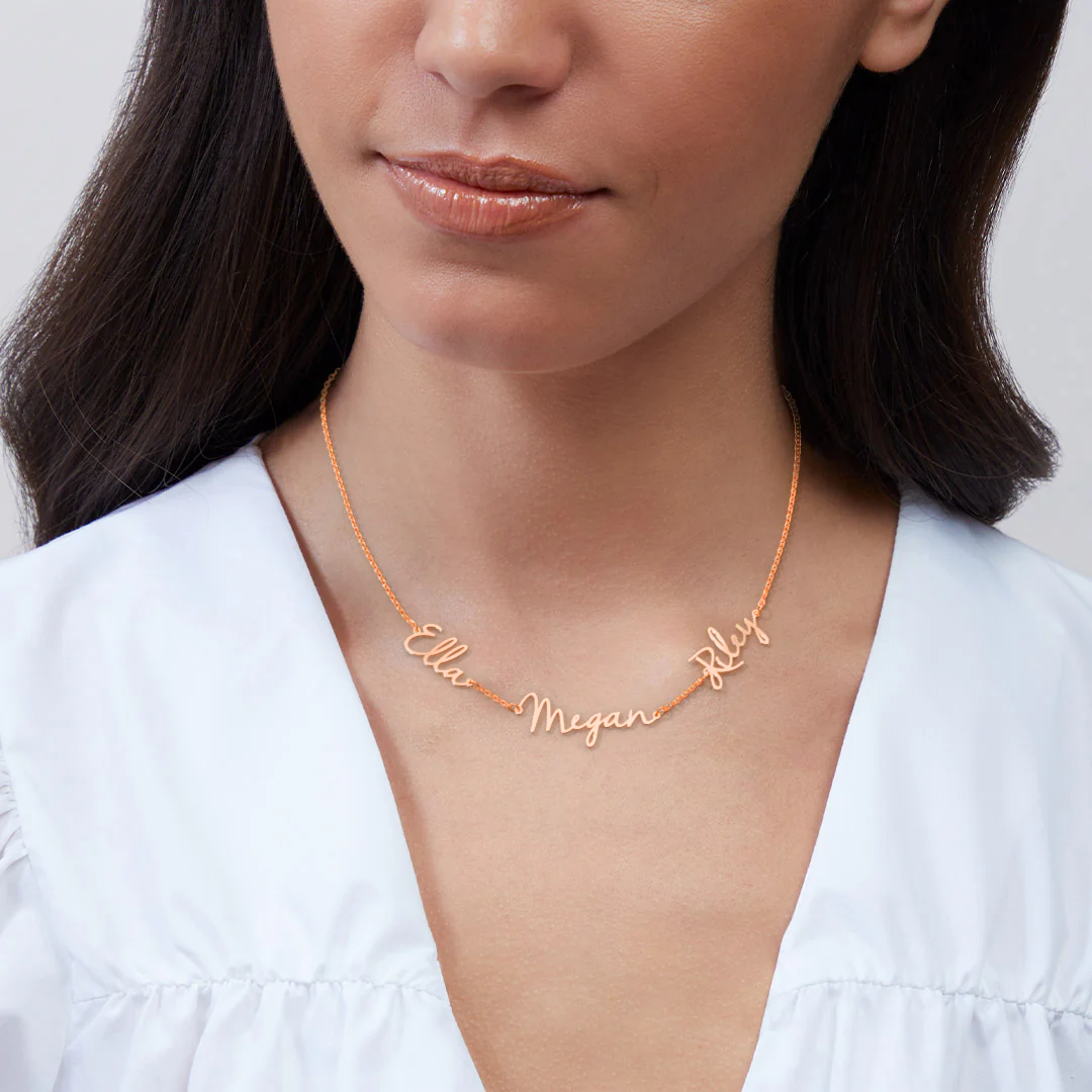 Fairy Multiple Name Necklace | Add Up to 4 Names - Image 10