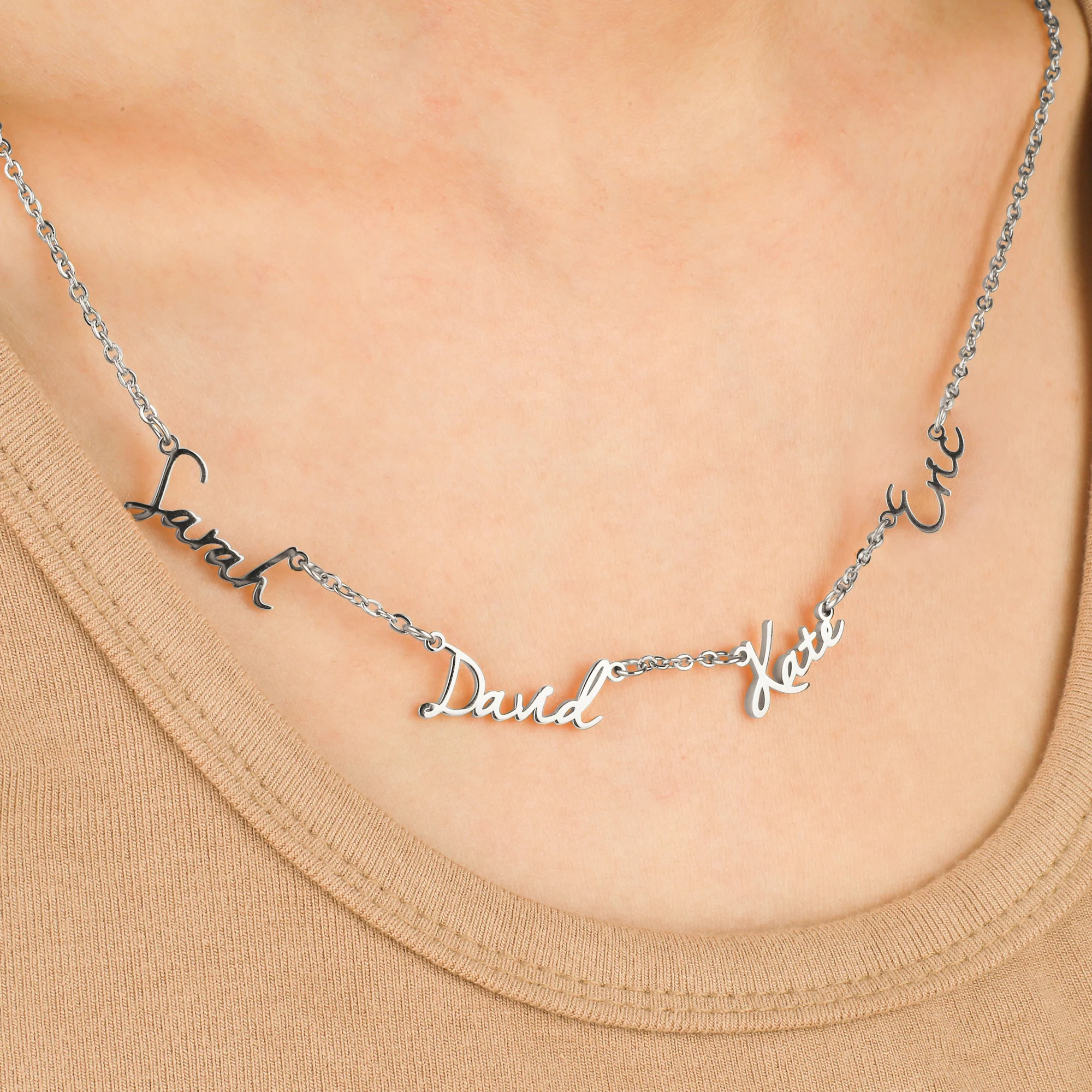 Fairy Multiple Name Necklace | Add Up to 4 Names - Image 69