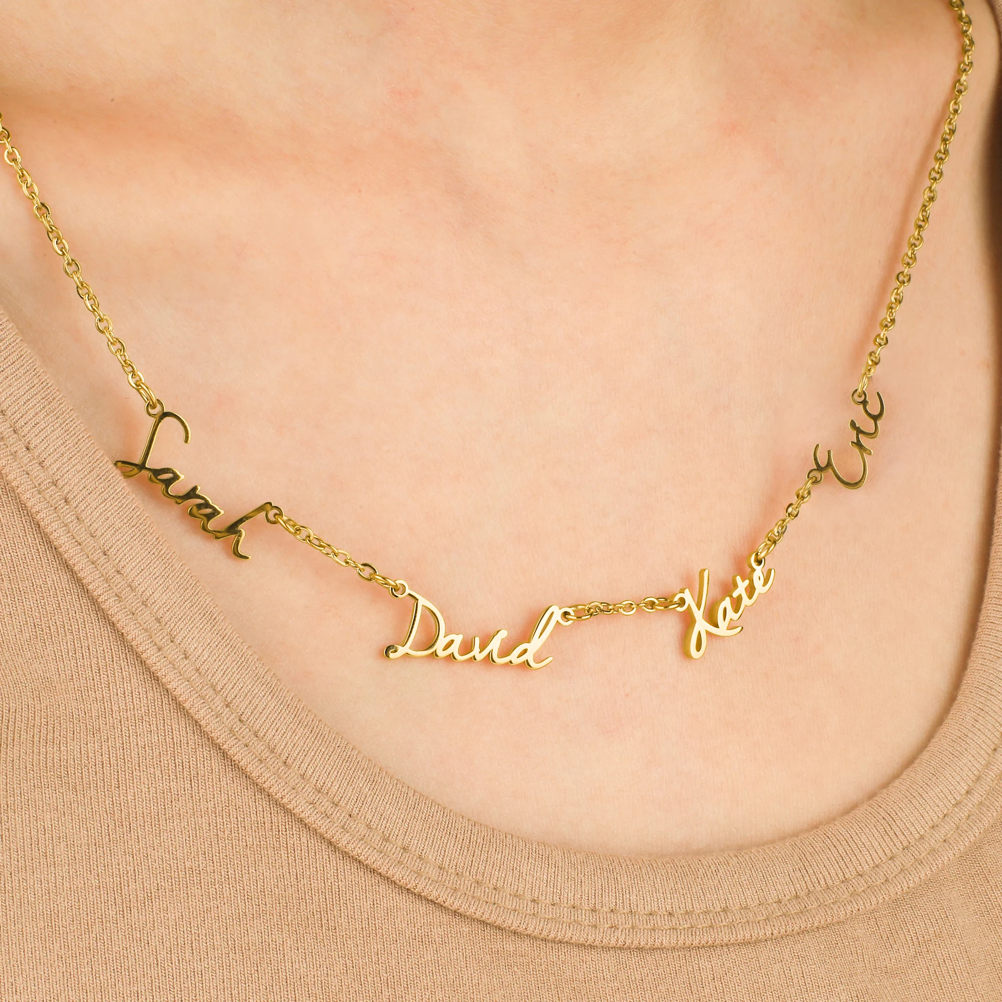 Fairy Multiple Name Necklace | Add Up to 4 Names - Image 71