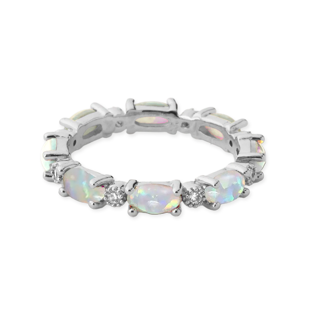 Eternity Fire Opal Ring - Image 22