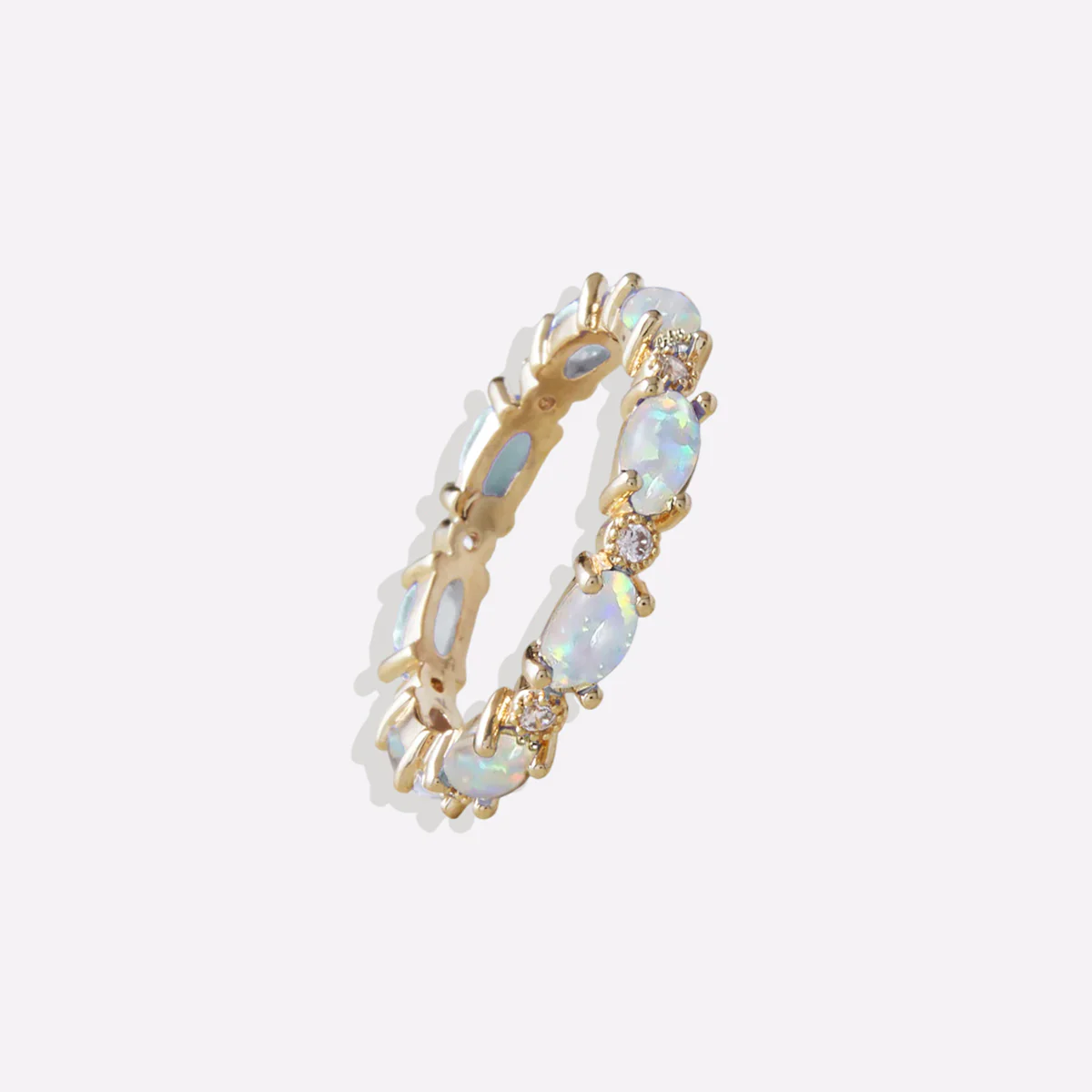 Eternity Fire Opal Ring - Image 31