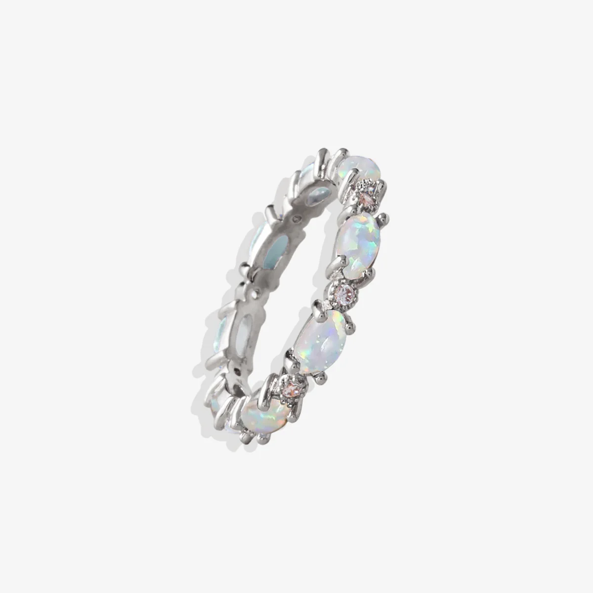 Eternity Fire Opal Ring - Image 34
