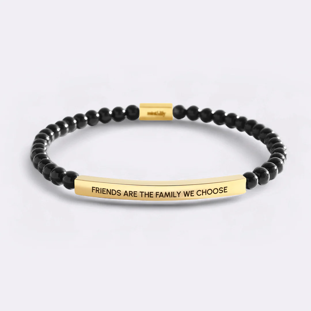 Friends Are The Family We Choose Beaded Inspire Bracelet - Image 15