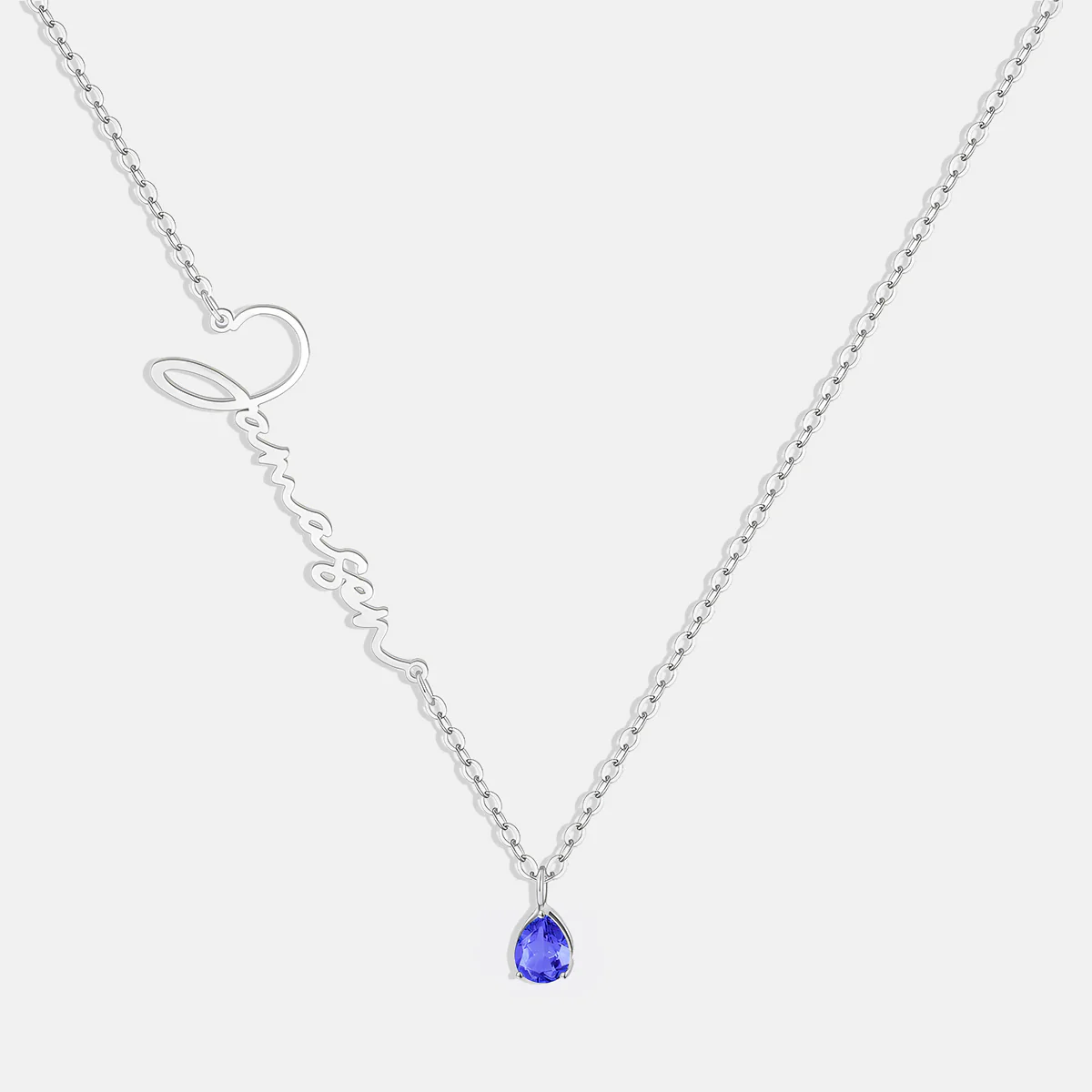 Handmade Birthstone Name Necklace - Image 84