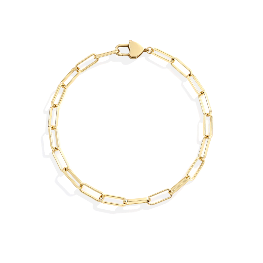Heart Padlock Bracelet