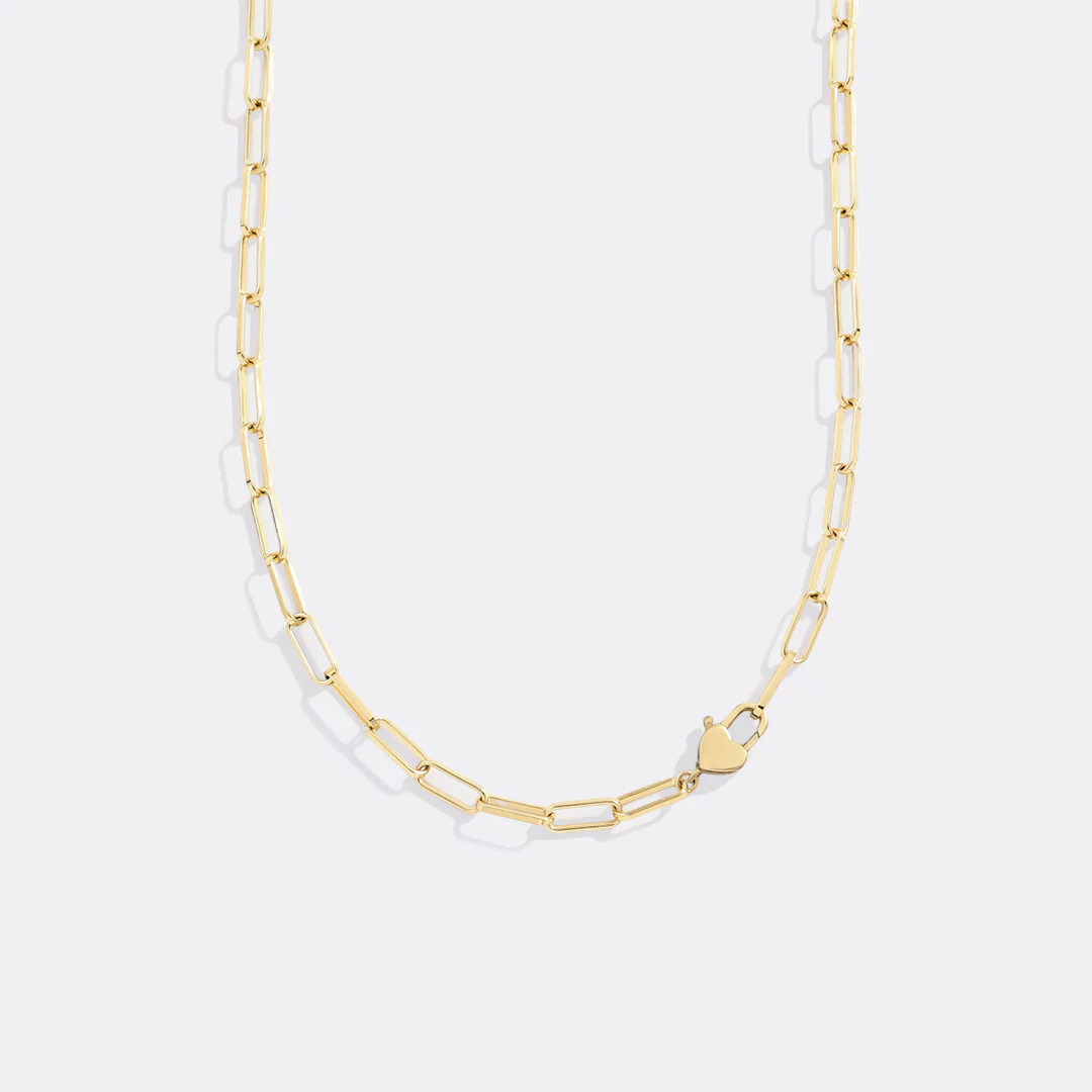 Heart Padlock Necklace - Image 2