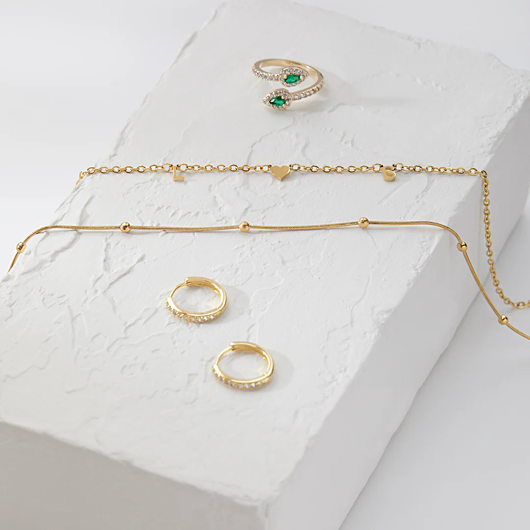 Pave Huggie Hoop Earrings - Image 25