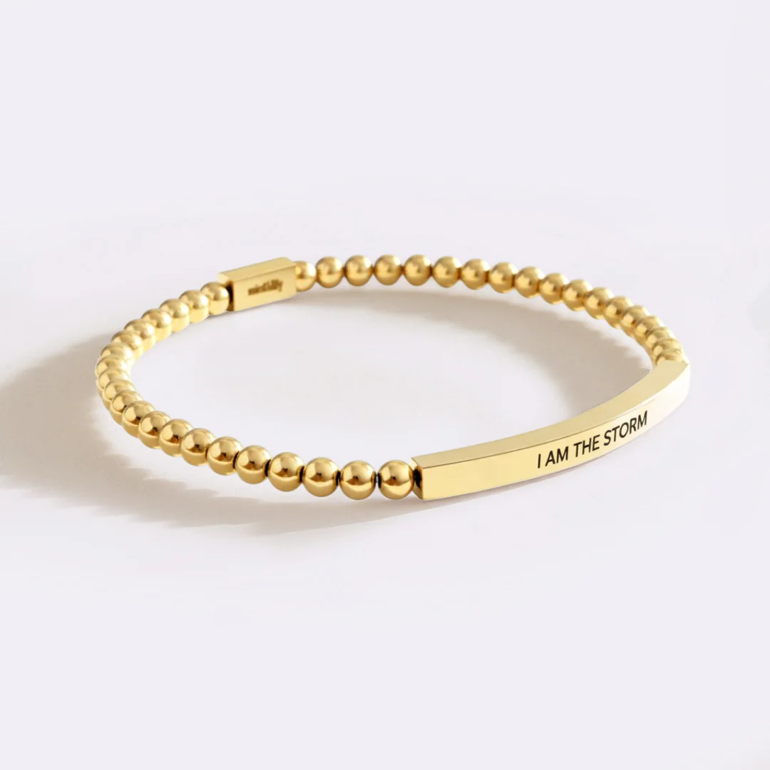 I Am The Storm Beaded Inspire Bracelet - Image 10