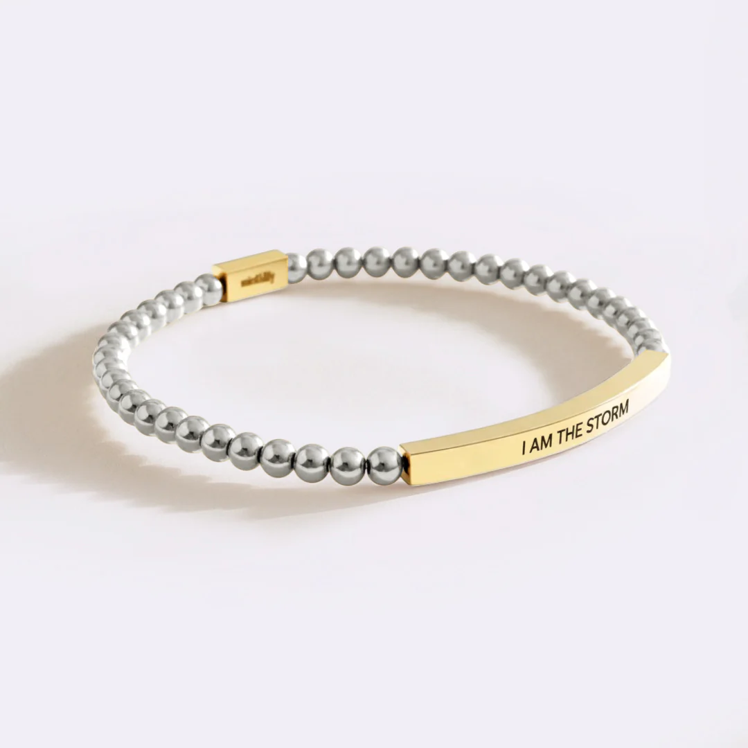 I Am The Storm Beaded Inspire Bracelet - Image 12