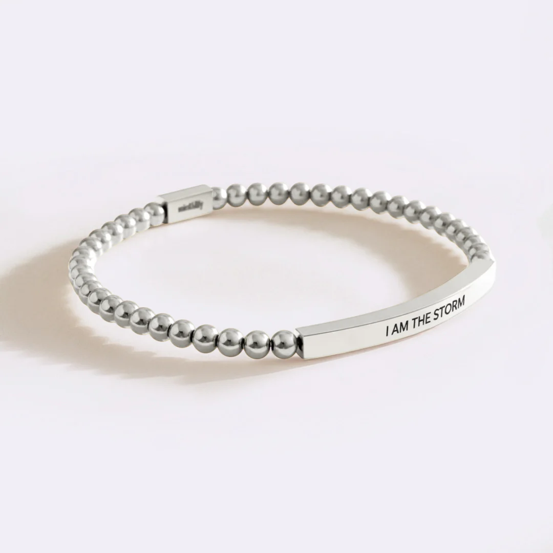 I Am The Storm Beaded Inspire Bracelet - Image 13