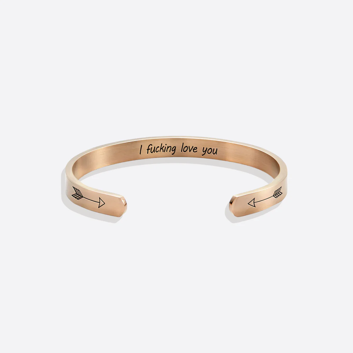 I Fucking Love You Personalizable Cuff Bracelet - Image 23