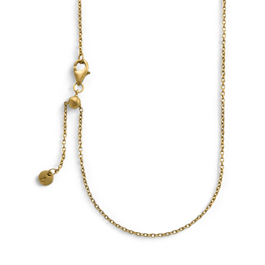 Italian Milano Sterling Silver Adjustable Chain Necklace - Image 3