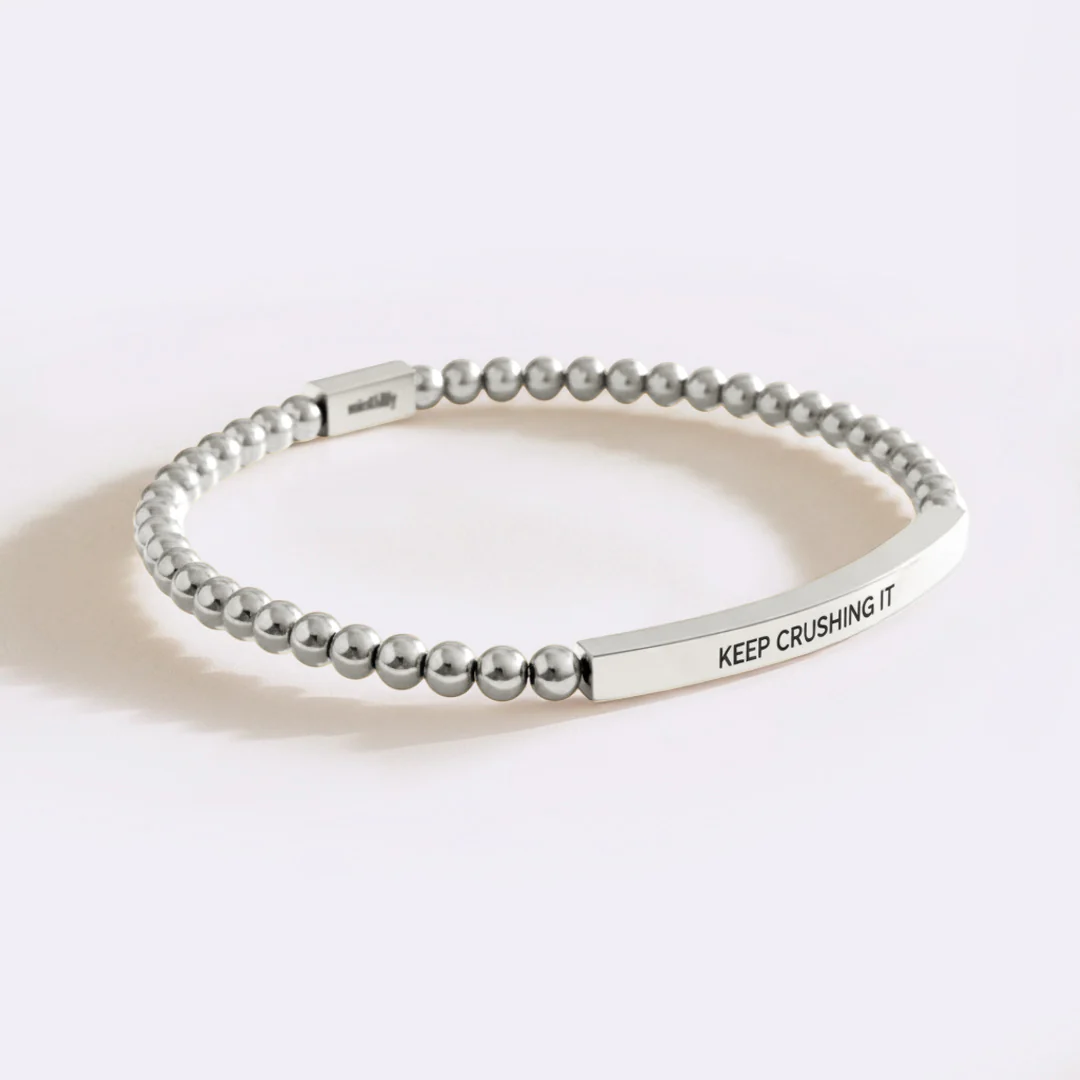 Keep Crushing It Beaded Inspire Bracelet - Image 13