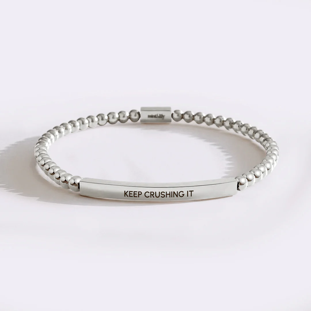 Keep Crushing It Beaded Inspire Bracelet - Image 5