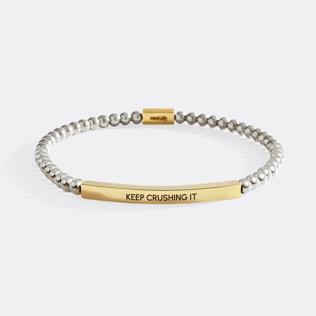Keep Crushing It Beaded Inspire Bracelet - Image 7