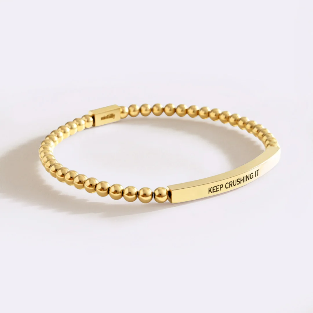 Keep Crushing It Beaded Inspire Bracelet - Image 9