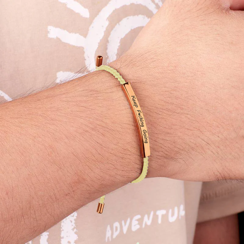 Keep Fcking Going Inspire Bracelet - Image 14
