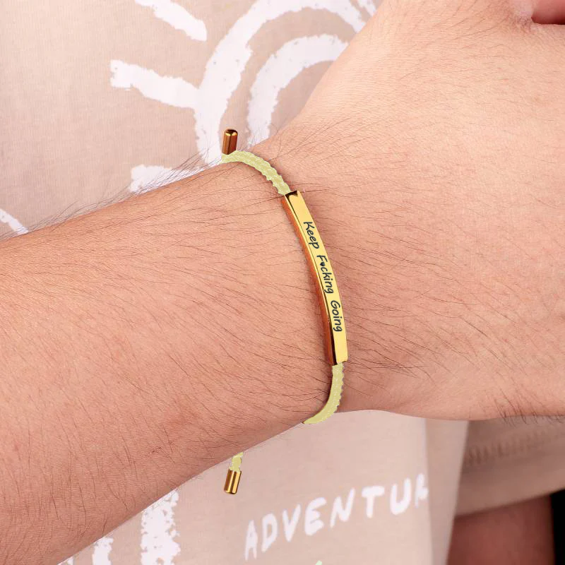Keep Fcking Going Inspire Bracelet - Image 9