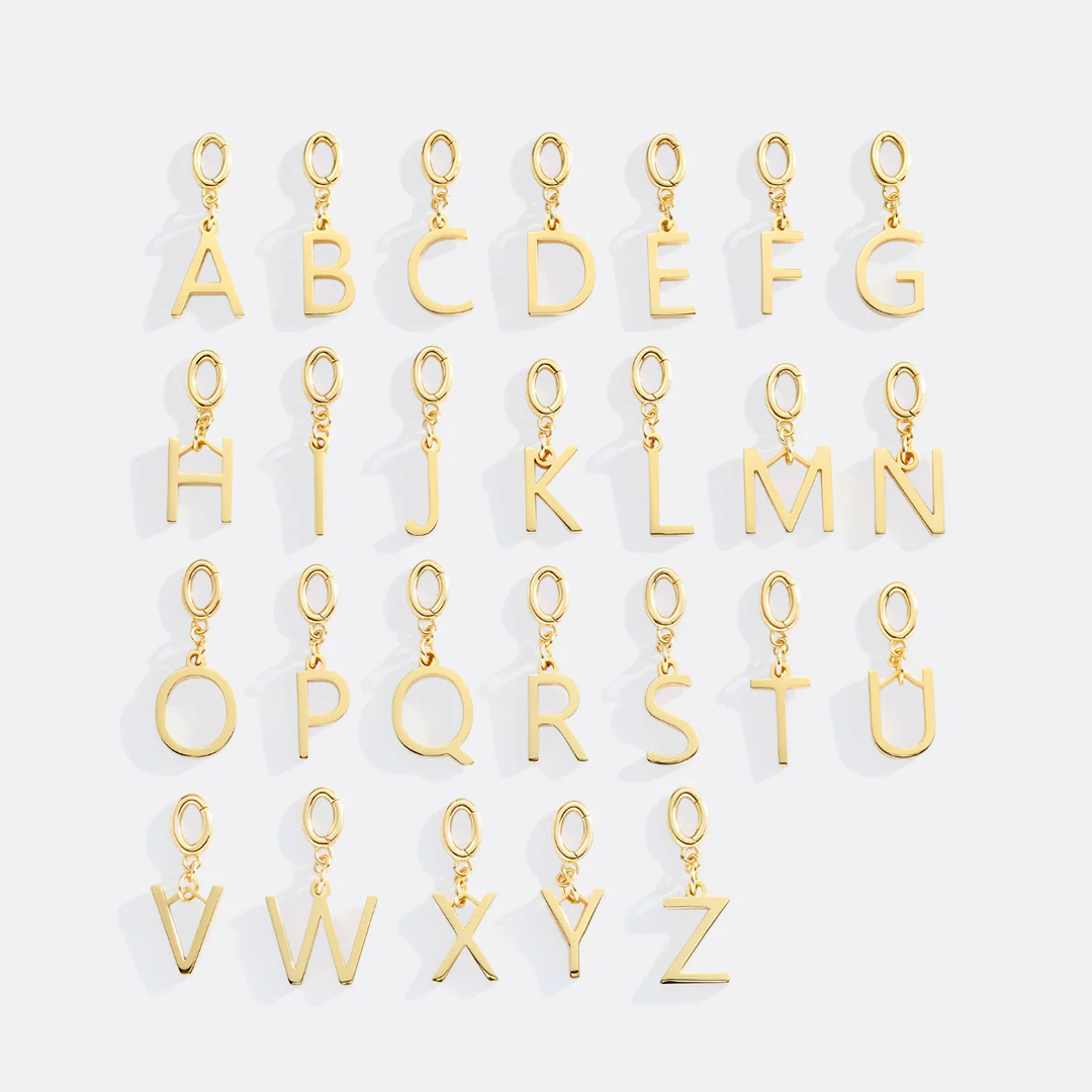 Minimalist Initial Charm - Image 7