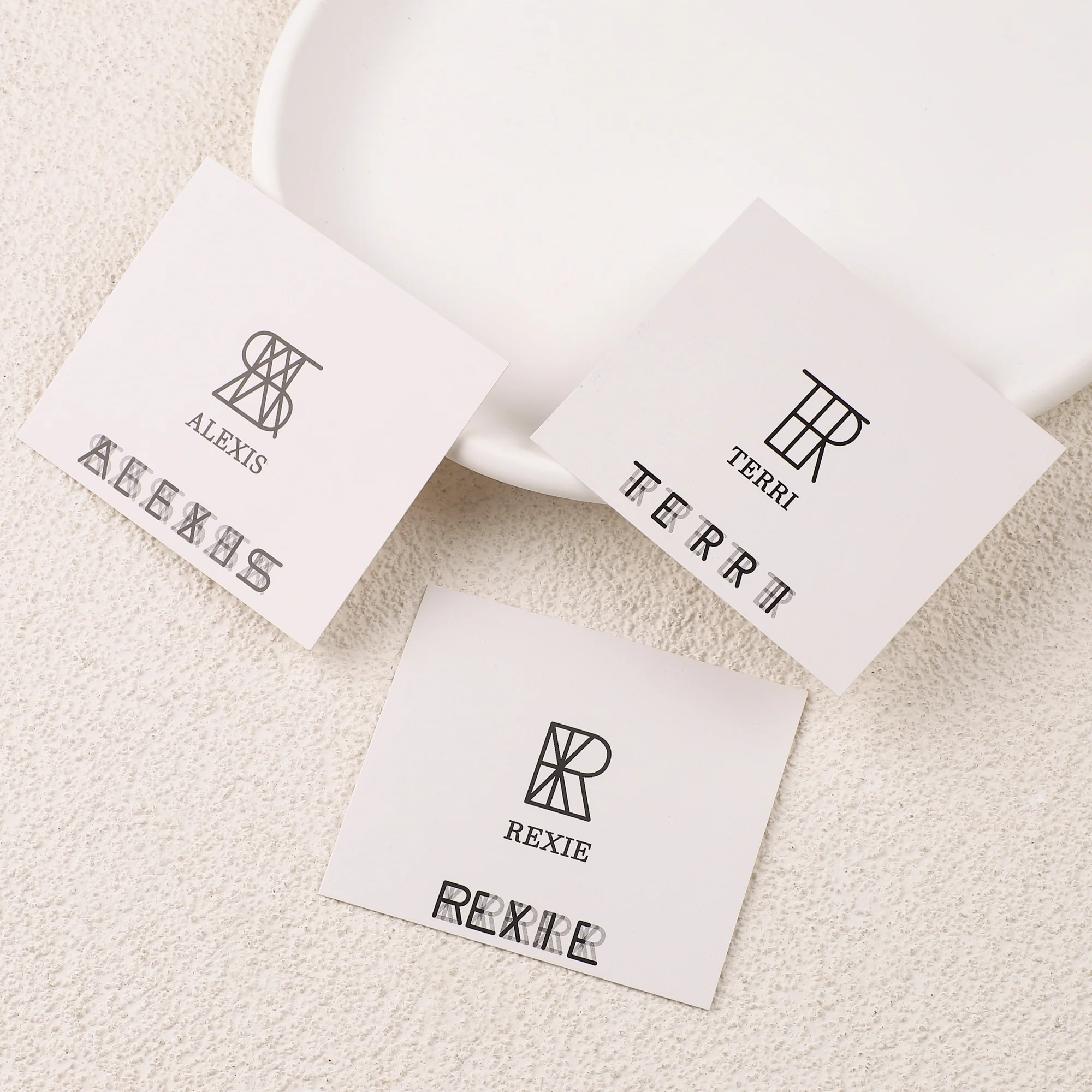 Minimalist Monogram Name Necklace - Image 32
