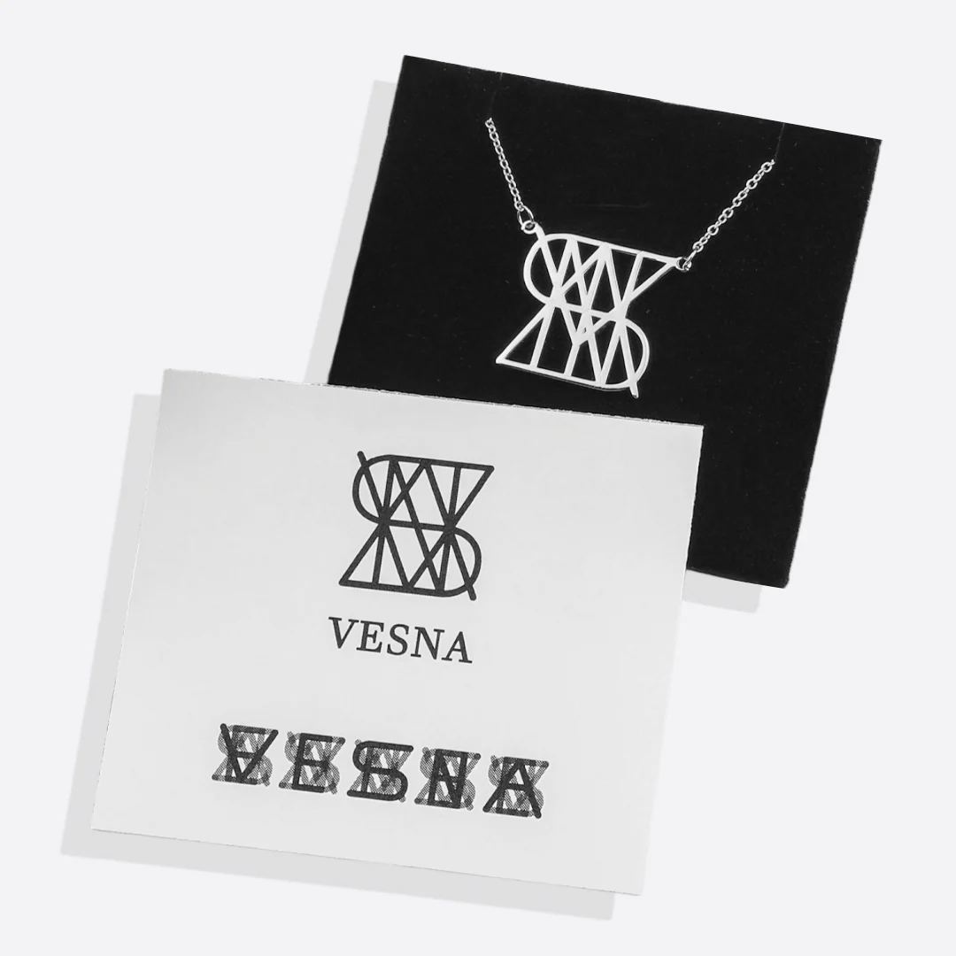 Minimalist Monogram Name Necklace - Image 43