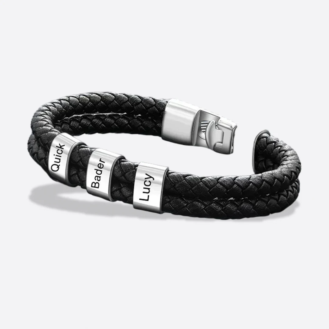 Minimalist Personalized Beaded Name Bracelet - Image 23