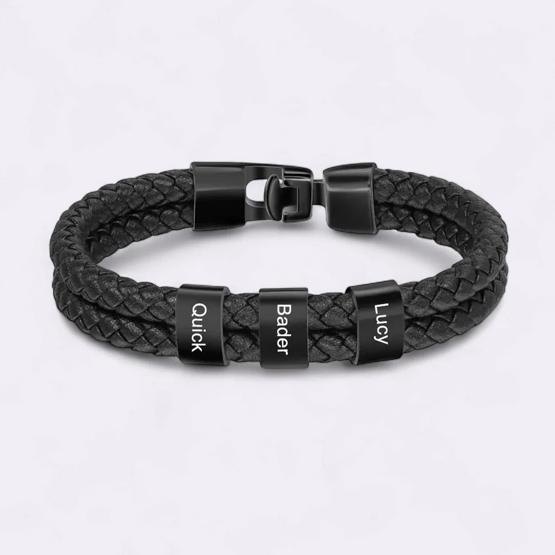 Minimalist Personalized Beaded Name Bracelet - Image 25