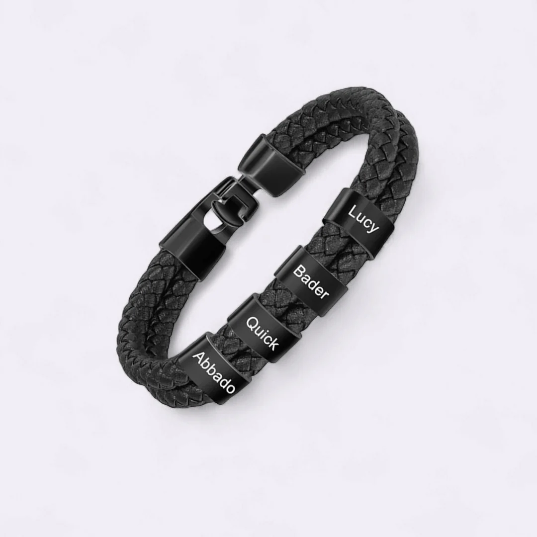 Minimalist Personalized Beaded Name Bracelet - Image 27