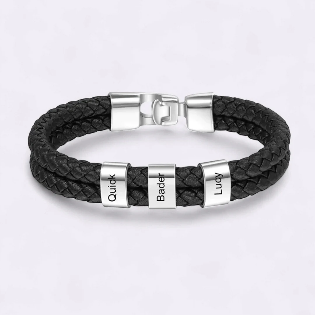 Minimalist Personalized Beaded Name Bracelet - Image 28