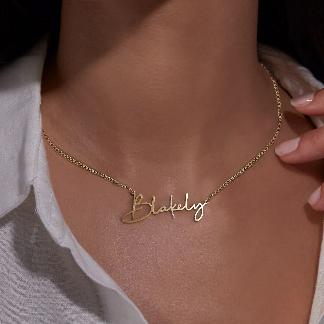 Modern Name Necklace - Image 30