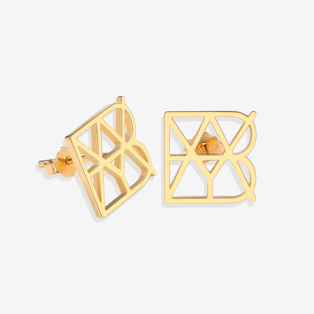 Monogram Name Earrings - Image 32