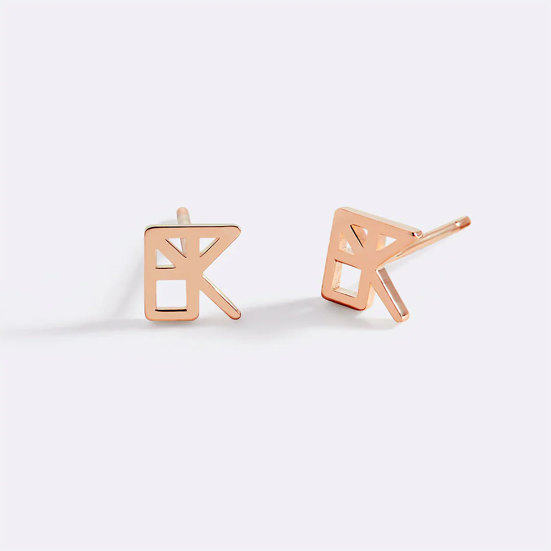 Monogram Name Earrings - Image 48